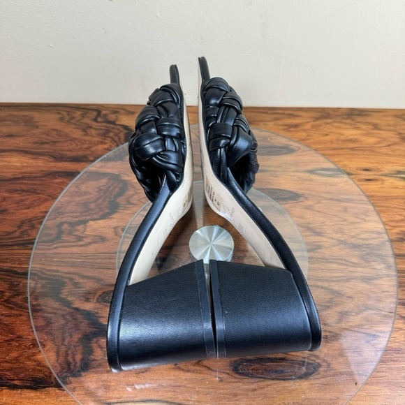 Marc Fisher Nahea Block Heel Sandals in black - Picture 13 of 16